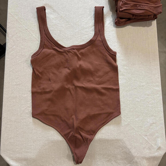 Nikibiki Cognac Cami Bodysuit - Picture 1 of 5